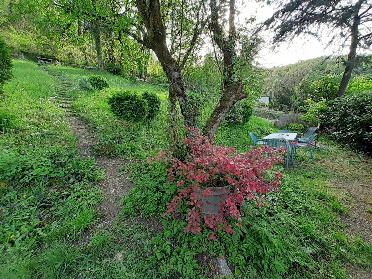 Charme et jardin cœur St Cirq - Appartements Saint-Cirq-Lapopie Extérieur photo